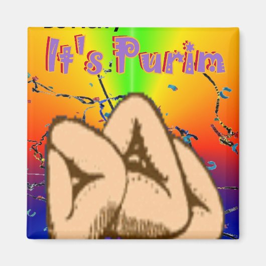 Purim Magnet (Voorkant)
