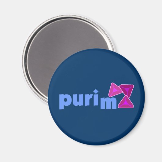Purim magneten (Voorkant / Achterkant)
