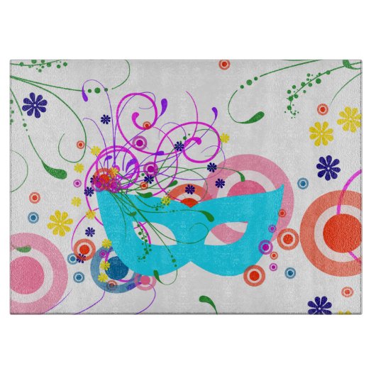 Purim Mask Snijplank (Voorkant)