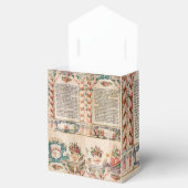 Purim party favors , mishloach manot Esther Scrol Bedankdoosjes (Geopend)