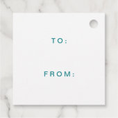 Purim Pastels Bedankjes Labels (Achterkant)