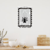 Purim Poster (Keuken)