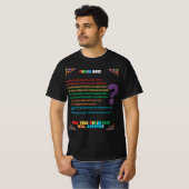 Purim Quiz – Test je kennis over deze Joodse T-shirt (Voorkant volledig)