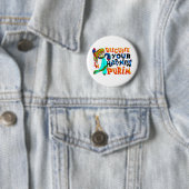 Purim Ronde Button 5,7 Cm (In situ)