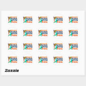 Purim Ronde Sticker (Vel)