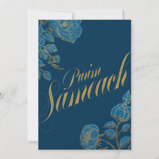 Purim Sameach Joodse kaart voor mishloach manot