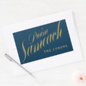 Purim Sameach label voor mishloach manot (Envelop)