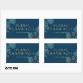 Purim Sameach sticker labels voor mishloach manot (Vel)