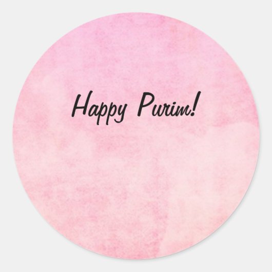 Purim Sticker (Voorkant)