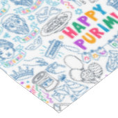 Purim Table Cloths - Drie verschillende grootten - Tafelkleed (Gekanteld)