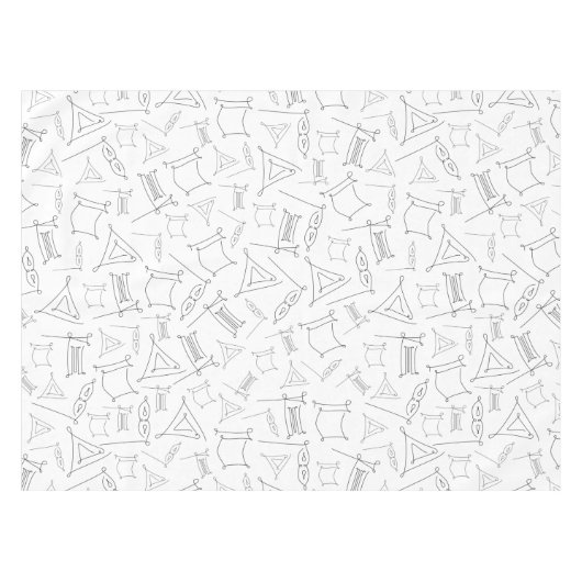 Purim Tafelkleed (Voorkant (Horizontaal))