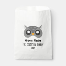 Purim uil masker gemaskerd kostuum