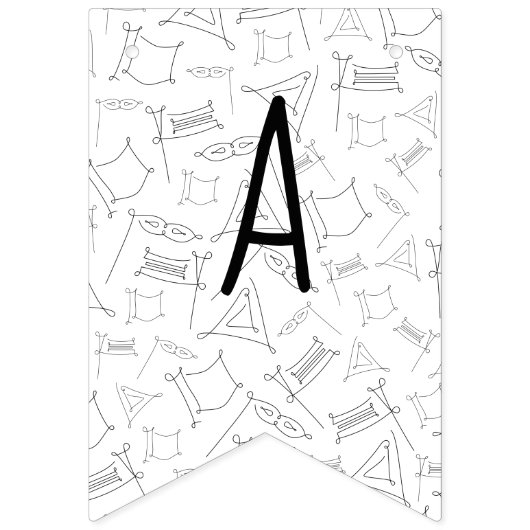 Purim Vlaggetjes (Derde vlag)