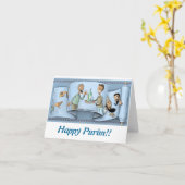 purim wenskaart kaart (Gele Bloem)