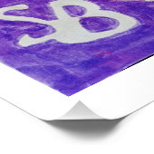 Purim Wine Art Perfect Poster (Hoek)