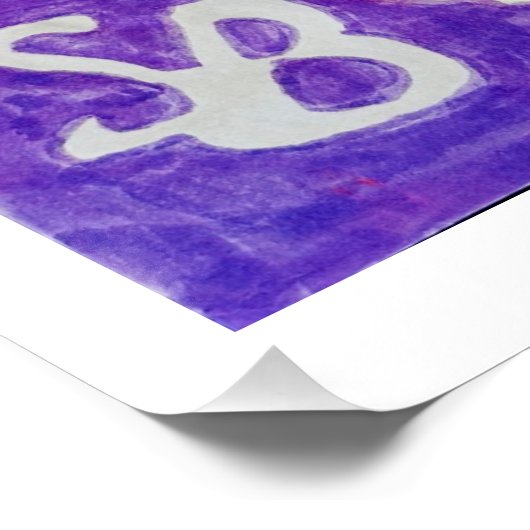 Purim Wine Art Perfect Poster (Hoek)