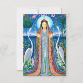 Purissima, Mother Most Pure, 1927 door Joseph Stel Bedankkaart (Voorkant)