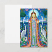 Purissima, Mother Most Pure, 1927 door Joseph Stel Bedankkaart (Voorkant / Achterkant)