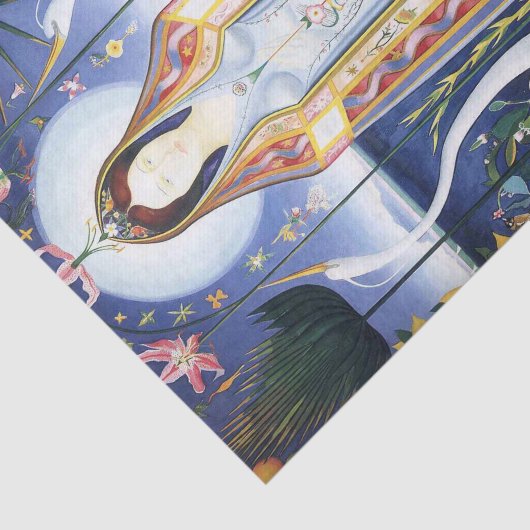 Purissima van Joseph Stella Tissuepapier (Detail)