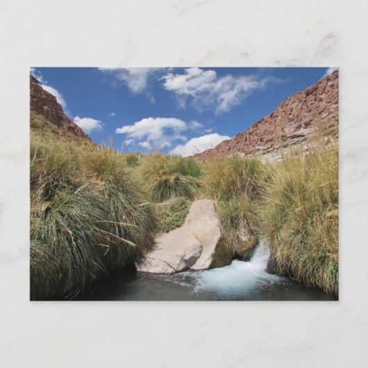 Puritama Hot Springs, Atacama woestijn, Chili Briefkaart (Voorkant)