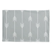PURITAN GRAY Arrow-patroon Kussensloop (Achterkant)