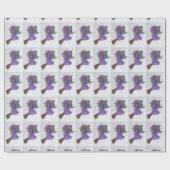 Purkel de platina cadeaupapier (Vlak)