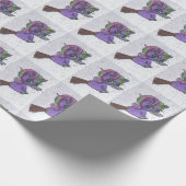 Purkel de platina cadeaupapier (Hoek)