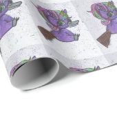 Purkel de platina cadeaupapier (Rol Hoek)