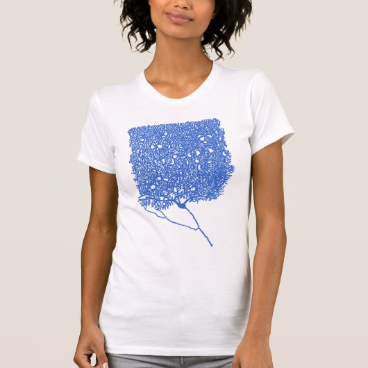 Purkinje (blauw) t-shirt (Voorkant)