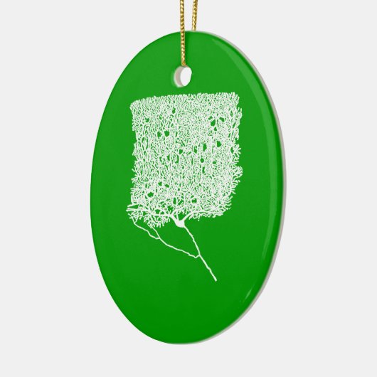 Purkinje Cell Keramisch Ornament (Links)