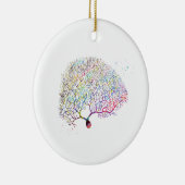 Purkinje Neuron Keramisch Ornament (Rechts)