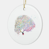 Purkinje Neuron Keramisch Ornament (Links)