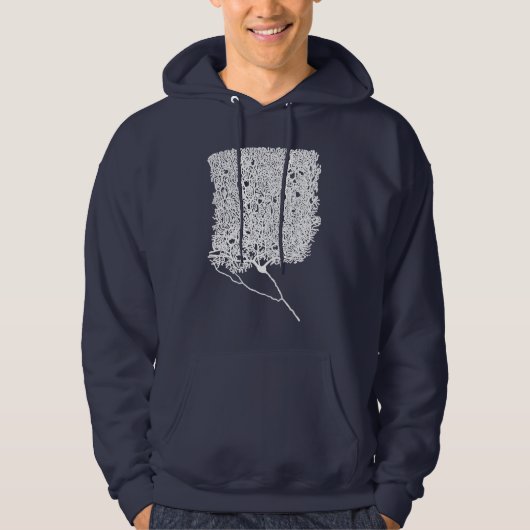 Purkinje (wit) hoodie (Voorkant)