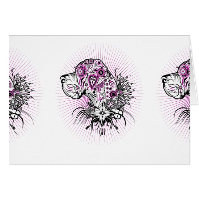 Purle Great DAne (Voorkant Horizontaal)