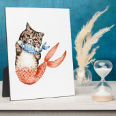 Purmaid Cat Mermaid Fotoplaat (Zijkant)