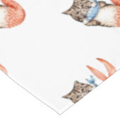 Purmaid Cat Mermaid Tafelkleed (Gekanteld)