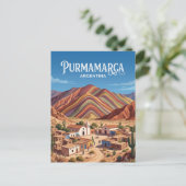Purmamarca Argentinië Briefkaart (Staand voorkant)