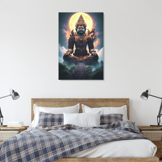 Purnama Agung Hyang Canvas Afdruk (Insitu (Slaapkamer))