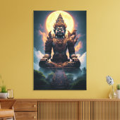 Purnama Agung Hyang Canvas Afdruk (Insitu (Woonkamer))