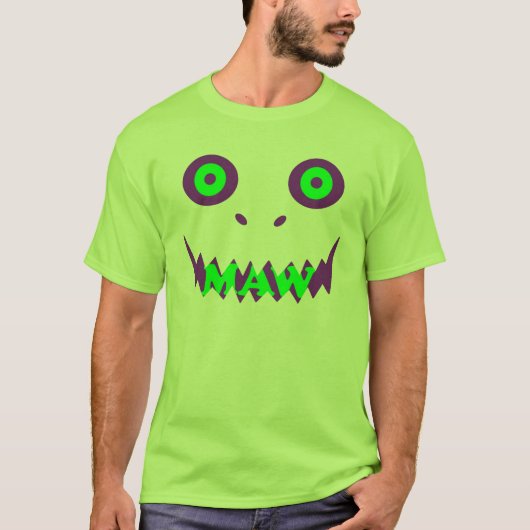 Purp' n' Green Maw T-shirt (Voorkant)