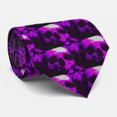 PURP SKULL/STROPDAS STROPDAS (Opgerold)