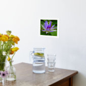 Purp Water Lily Gepersonaliseerde Folie Naam Folie Folie Afdrukken (Laag (Keuken))