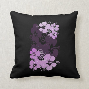 Purper Flowers Kussen