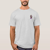 "PURPER HART CITAAAT" T-SHIRT (Voorkant)