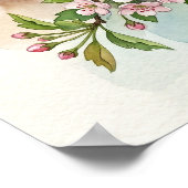 Purperen Tangare Poster (Hoek)