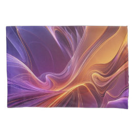 Purperoranje straler kussensloop