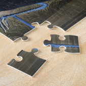 Purperreiger uit Birds of America Legpuzzel (Zijkant)
