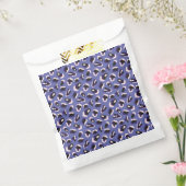 Purple Abstract Animal Print Bedankzakje (Gezegeld)