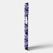 Purple Abstract Animal Print Case-Mate iPhone Case (Achterkant / Rechts)