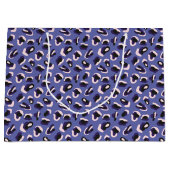 Purple Abstract Animal Print Groot Cadeauzakje (Voorkant)